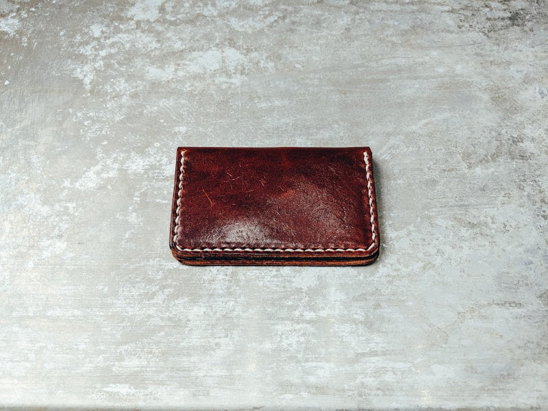 Genuine Leather Card Holder — RFID Blocking