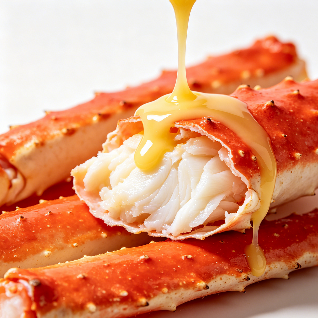 Jumbo King Crab Legs 🦀 Sweet, Meaty & Buttery | Premium Frozen Seafood  Description