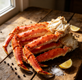 Jumbo King Crab Legs 🦀 Sweet, Meaty & Buttery | Premium Frozen Seafood  Description