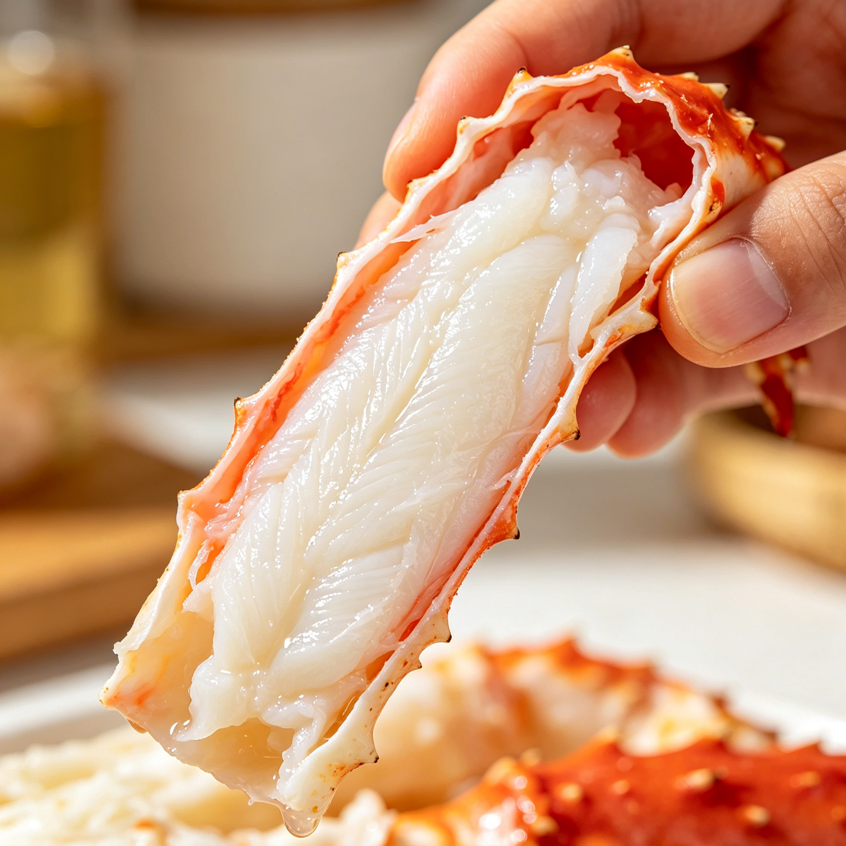 Jumbo King Crab Legs 🦀 Sweet, Meaty & Buttery | Premium Frozen Seafood  Description
