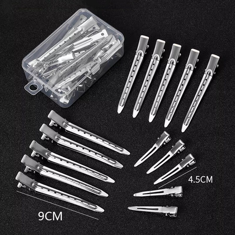 Professional Hair Styling Duckbill Clips | Hair Root Volumizing Clips | Sectioning & Wave Styling Clips | Salon Hair Setting Clips