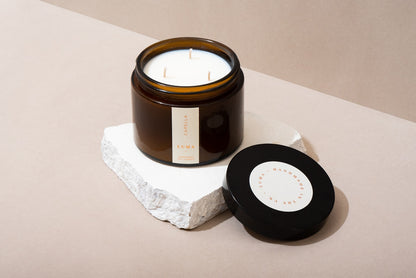Hand-Poured Soy Candle Set — 3 Scents