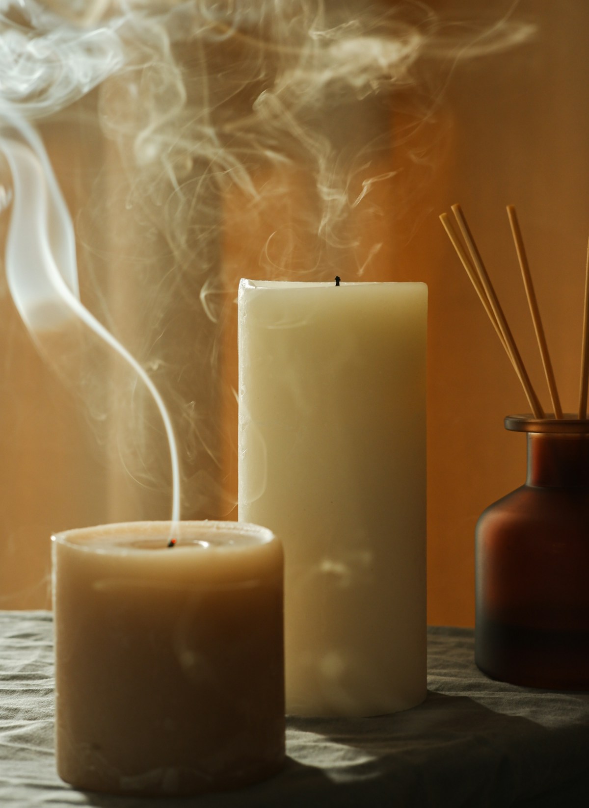 Hand-Poured Soy Candle Set — 3 Scents