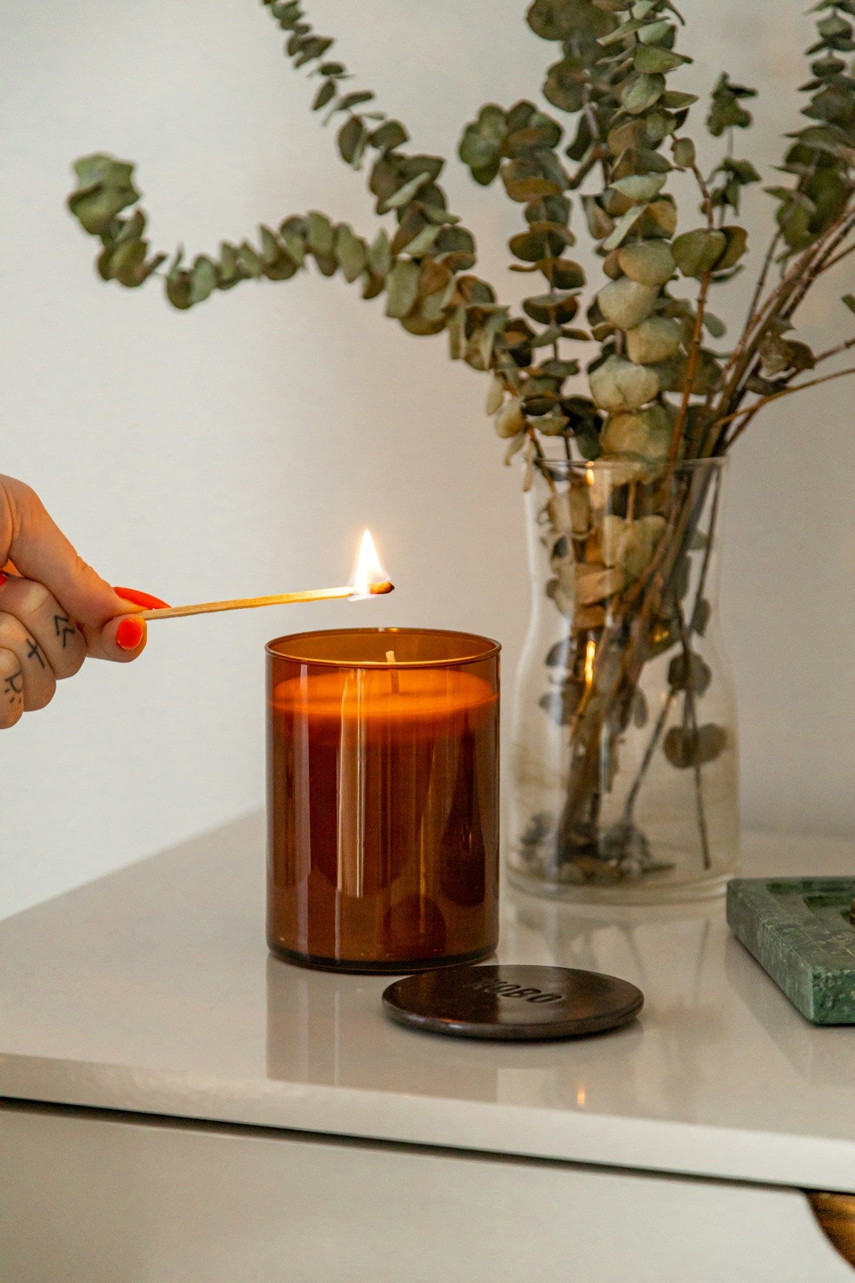 Hand-Poured Soy Candle Set — 3 Scents