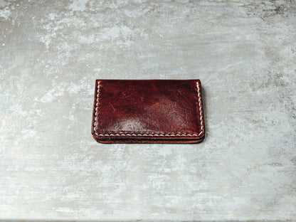 Genuine Leather Card Holder — RFID Blocking