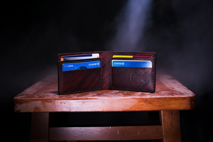 Genuine Leather Card Holder — RFID Blocking