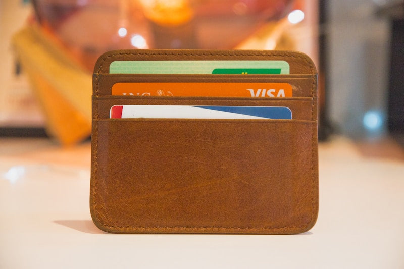 Genuine Leather Card Holder — RFID Blocking