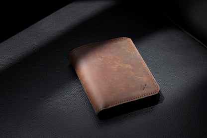 Genuine Leather Card Holder — RFID Blocking