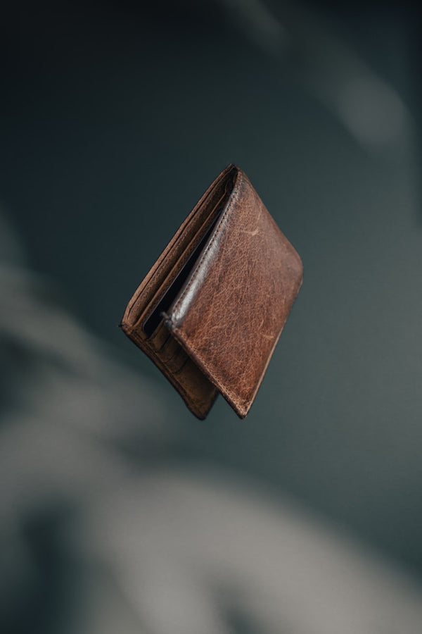 Genuine Leather Card Holder — RFID Blocking